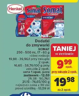 Carrefour Sól do zmywarek Somat Special Salt oferta