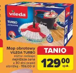 Carrefour Mop obrotowy turbo Vileda oferta