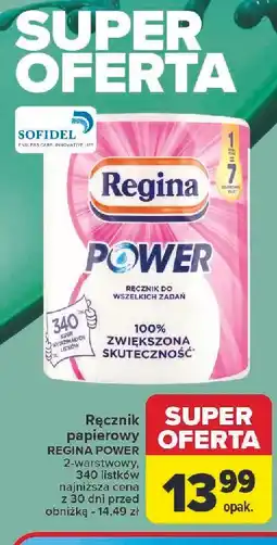 Carrefour Ręcznik kuchenny Regina Power oferta