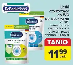 Carrefour Listki czyszczące do wc ocean breeze Dr. Beckmann oferta