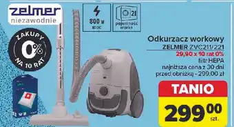 Carrefour Odkurzacz zvc221 Zelmer oferta