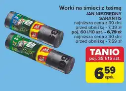 Carrefour Worki na śmieci flex & strong 60 l Jan Niezbędny Magnum oferta