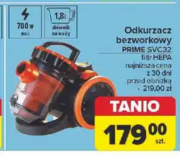 Carrefour Odkurzacz bezworkowy svc32 Prime3 oferta