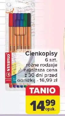 Carrefour Cienkopis point mix Stabilo oferta