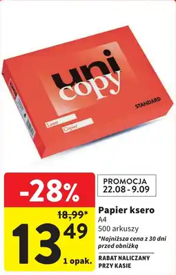 Intermarche Papier ksero A4, 500 k. oferta