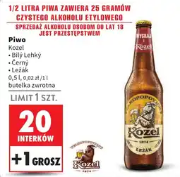 Intermarche Piwo Kozel, 500 ml oferta