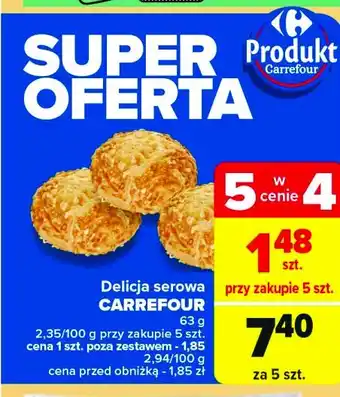 Carrefour Market Delicja serowa Carrefour oferta