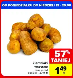 Carrefour Market Ziemniaki wczesne oferta