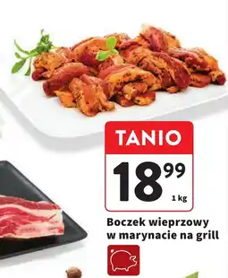Intermarche Boczek wieprzowy w marynacie na grill, 1 kg oferta