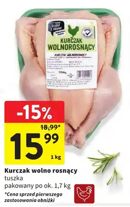Intermarche Kurczak wolno rosnący tuszka, 1 kg oferta