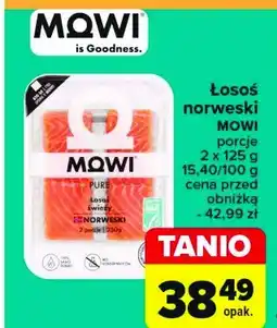 Carrefour Market Łosoś atlantycki Mowi Marine harvest oferta