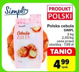 Carrefour Market Cebula żółta Simpl oferta