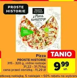 Carrefour Market Pizza z kurczakiem i bazyliowym pesto Iglotex proste historie z pieca kamiennego oferta