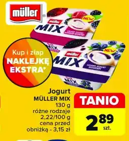 Carrefour Market Jogurt malina- jeżyna Muller mix oferta