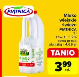 Carrefour Market Mleko wiejskie 3.2% Piątnica oferta