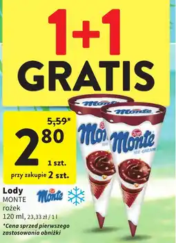 Intermarche Lody Monte, 120 ml oferta