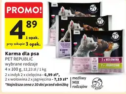 Intermarche Karma dla psa PET REPUBLIC, 4 x 100 g oferta