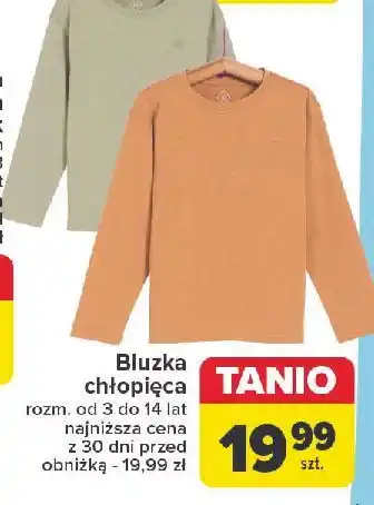 Carrefour Bluzka chłopięca z długim rękawem 3-14 lat oferta