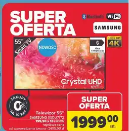Carrefour Telewizor 55 55du7172 Samsung oferta