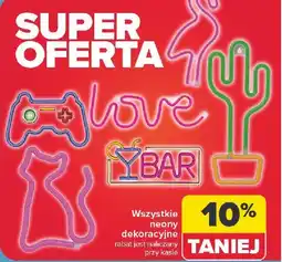 Carrefour Neon dekoracyjny oferta