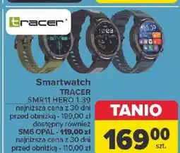 Carrefour Smartwatch sm6 czarny Tracer oferta