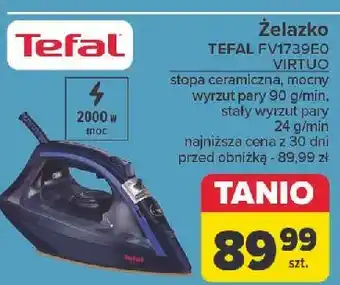 Carrefour Żelazko fv1739e0 Tefal oferta