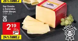 Delikatesy Centrum Ser Gouda z Żuromina OSM Sierpc oferta