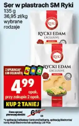 Delikatesy Centrum Ser w plastrach SM Ryki oferta