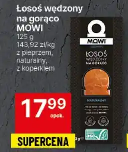 Delikatesy Centrum Łosoś wędzony na gorąco MOWI oferta