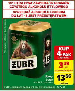 Carrefour Express Piwo Żubr 1768 oferta
