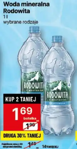 Woda mineralna Rodowita