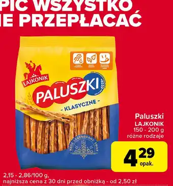 Globi Paluszki słone Lajkonik oferta