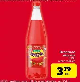 Globi Oranżada czerwona Hellena oferta