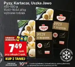 Delikatesy Centrum Pyzy, Kartacze, Uszka Jawo oferta