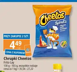 E.Leclerc Chrupki spirals ser z ketchupem Cheetos Frito lay cheetos oferta