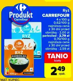 Carrefour Market Ryż parboiled długoziarnisty Carrefour oferta