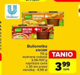 Carrefour Market Bulionetka drobiowa Knorr bulionetka oferta
