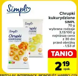 Carrefour Market Chrupki kukurydziane cebulka Simpl oferta