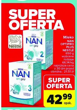 Carrefour Market Mleko 3 Nestle nan optipro oferta