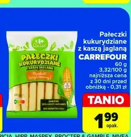 Carrefour Pałeczki kukurydziane Carrefour classic oferta