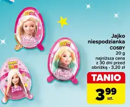 Carrefour Jajko niespodzianka barbie Cosby fun oferta