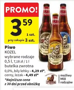 Intermarche Piwo KOZEL oferta