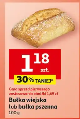 Auchan Bułka wiejska oferta