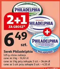 Auchan Serek original Philadelphia oferta