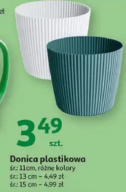 Auchan Doniczka plastikowa 13 cm oferta