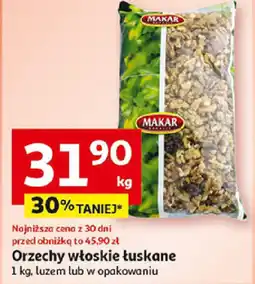 Auchan Orzechy włoskie łuskane oferta