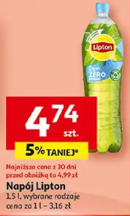 Auchan Napój Lipton oferta
