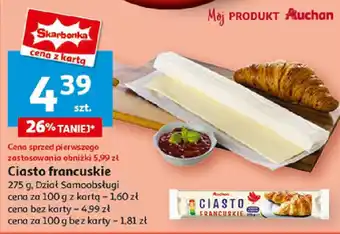 Auchan Ciasto francuskie, 275 g oferta