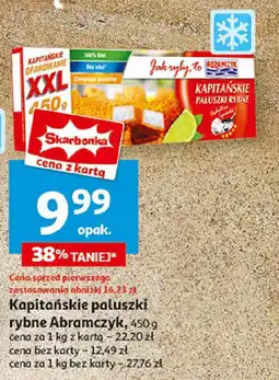 Auchan Kapitańskie paluszki rybne Abramczyk, 450 g oferta