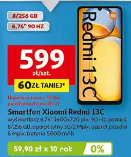 Auchan Smartfon Xiaomi Redmi 13C oferta